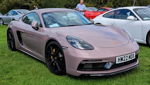 A 2022 Porsche 718 Cayman GTS 4.0, the model that returned a naturally aspirated flat six to the mainstream 718 range.