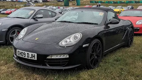 A 2011 Porsche Boxster S Black Edition, the model capped at exactly 987 units worldwide as a nod to its own internal chassis code.