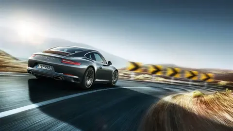 A 2016 Porsche 911 Carrera (991.2) photographed outdoors, from the model year every Carrera switched to a 3.0-litre twin-turbo flat six.