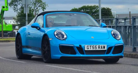 Porsche 911 Targa GTS Targa 4 GTS, photographed for Wikimedia Commons.
