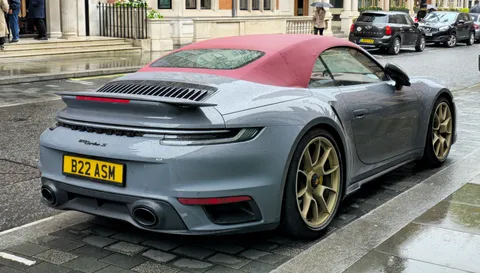 Porsche 911 Turbo S Turbo S (Street & Race Use), photographed for Wikimedia Commons.