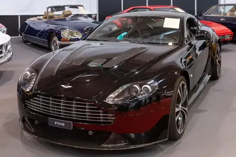 An Aston Martin V12 Vantage, the compact coupe born from a low-key concept.