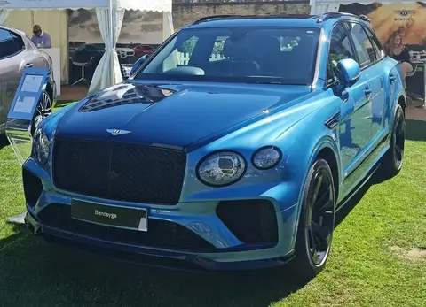 A Bentley Bentayga Speed, the variant that claimed the world's fastest SUV title in 2019.