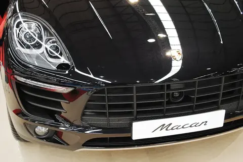 A first-generation Porsche Macan, developed under the internal codename Cajun.