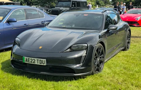Porsche Taycan Cross Turismo, photographed for Wikimedia Commons.