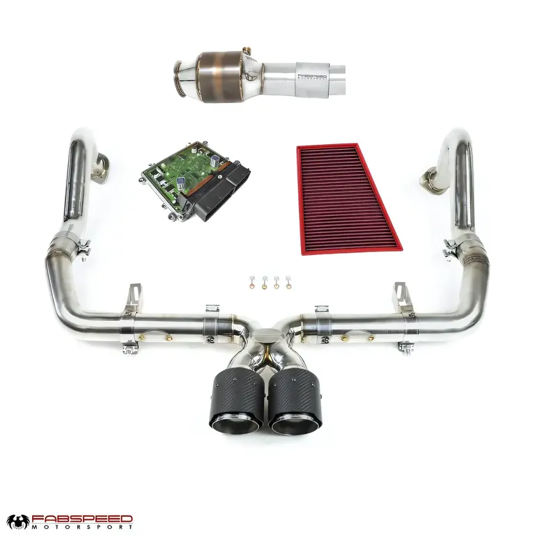 Fabspeed 718 Performance Package components