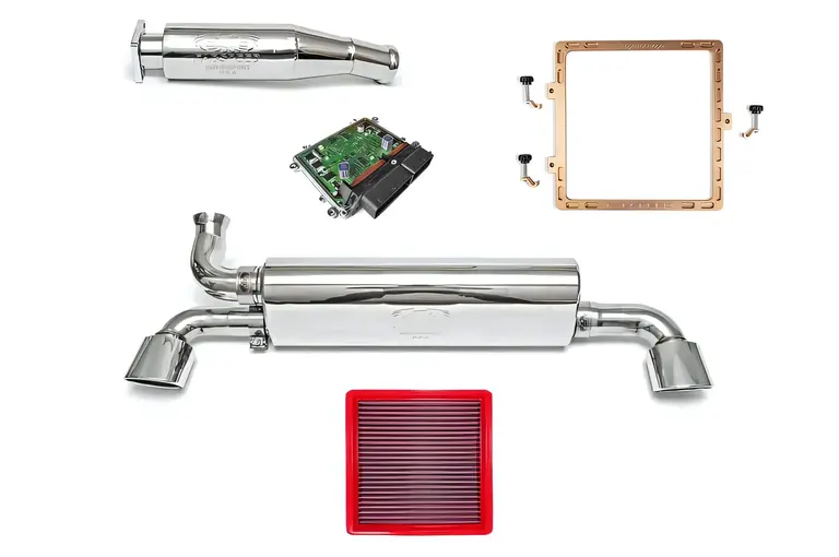 Fabspeed 964 Carrera Performance Package components