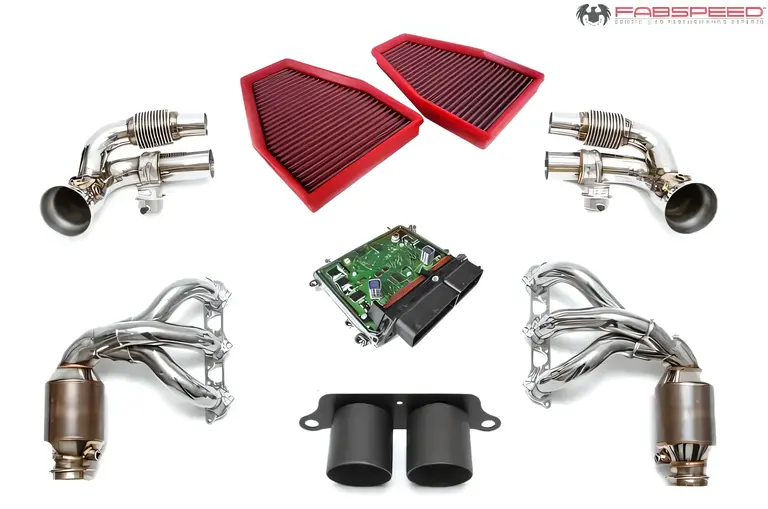 Fabspeed 991.2 GT3 Performance Package components