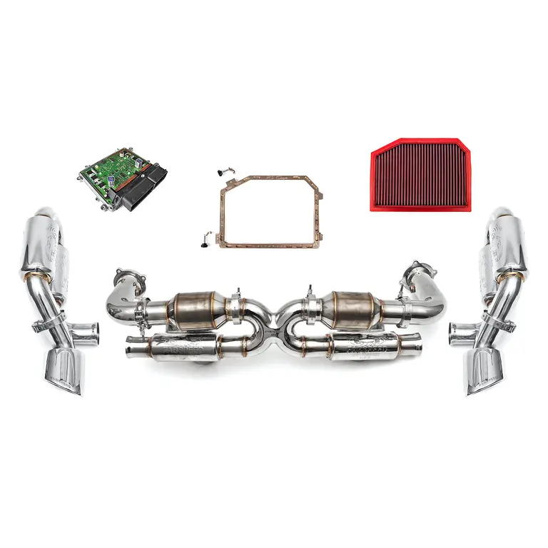 Fabspeed 993 Carrera Performance Package components