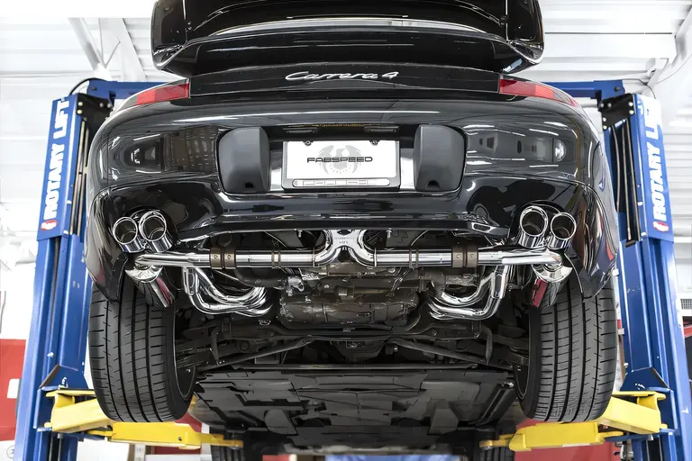 Fabspeed 996 Carrera Performance Package components