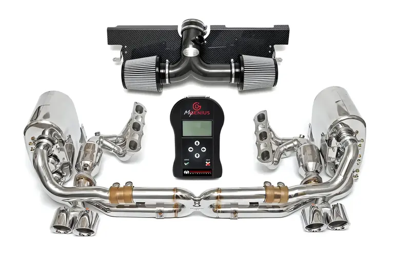 Fabspeed 997.2 Carrera Performance Package components