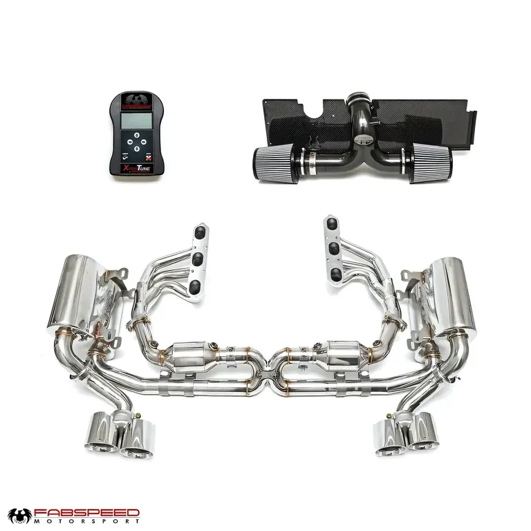 Fabspeed 997 Carrera Performance Package components