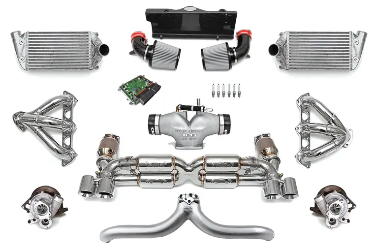 Fabspeed FS-700 Supersport Turbo Package components