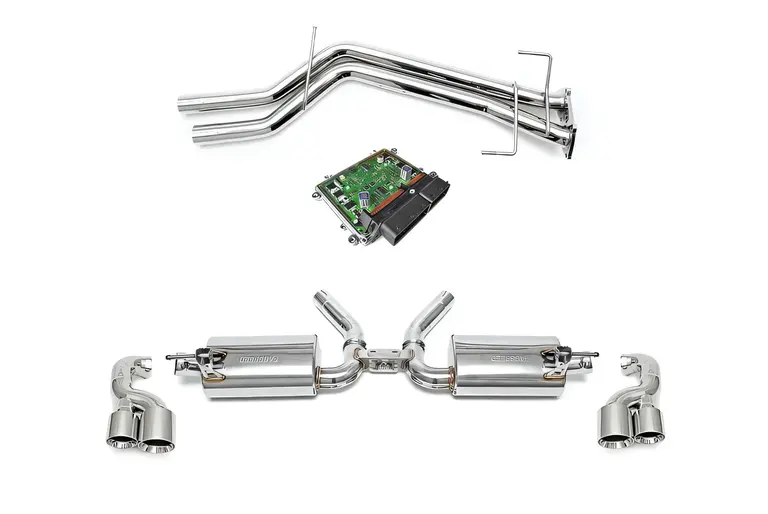 Fabspeed 957 Cayenne V6 Performance Package components