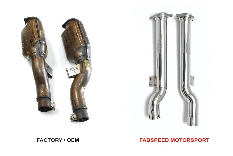 Fabspeed Ferrari 599 GTB Fiorano Performance Package components