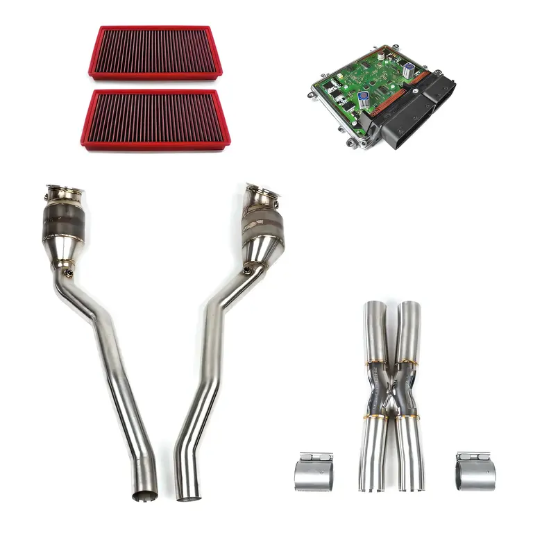 Fabspeed Ferrari 812 Superfast / GTS Street Performance Package components