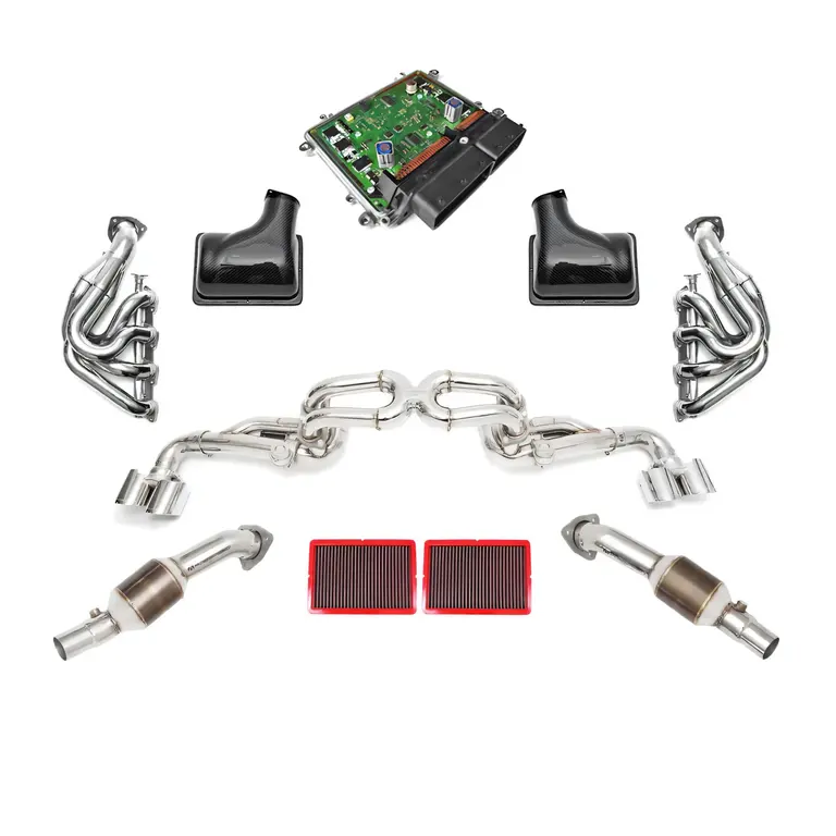 Fabspeed Ferrari F430 Supersport Performance Package components