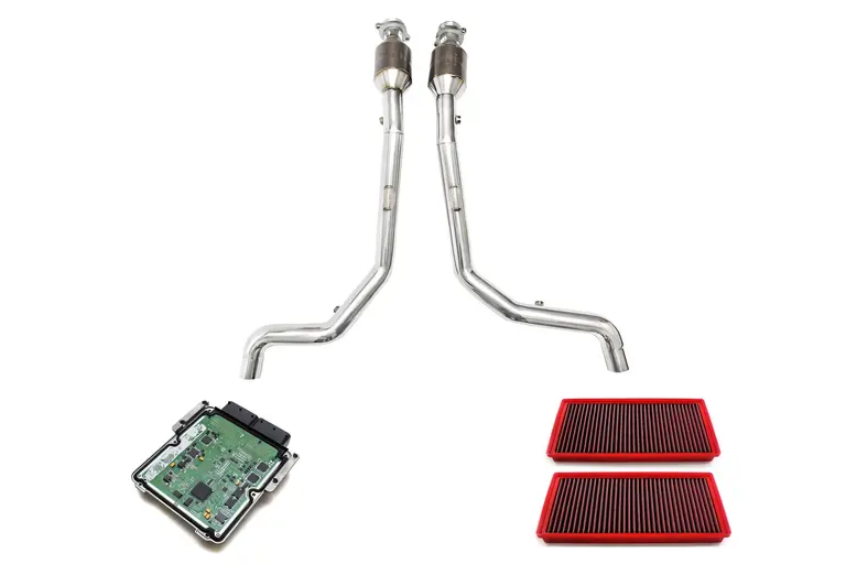 Fabspeed Range Rover Sport Supercharged STREET Performance Package components