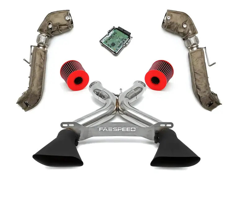 Fabspeed McLaren MP4-12C Performance Package components