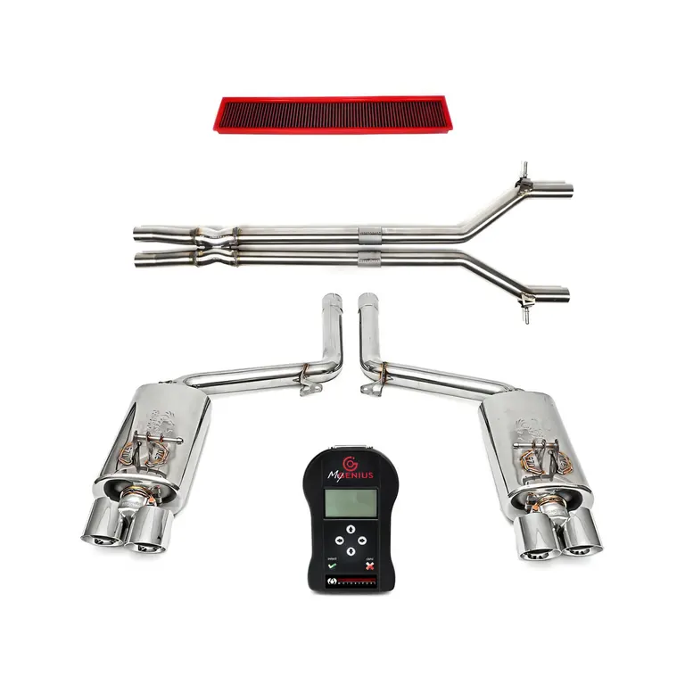 Fabspeed Porsche 970 Panamera GTS Performance Package components