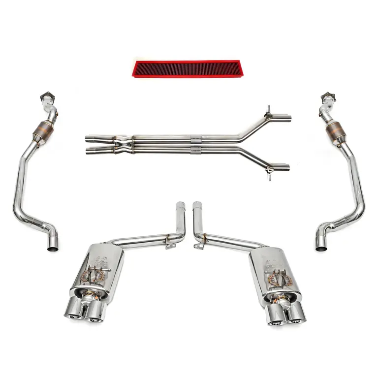 Fabspeed Porsche 970 Panamera Turbo / Turbo S Performance Package components