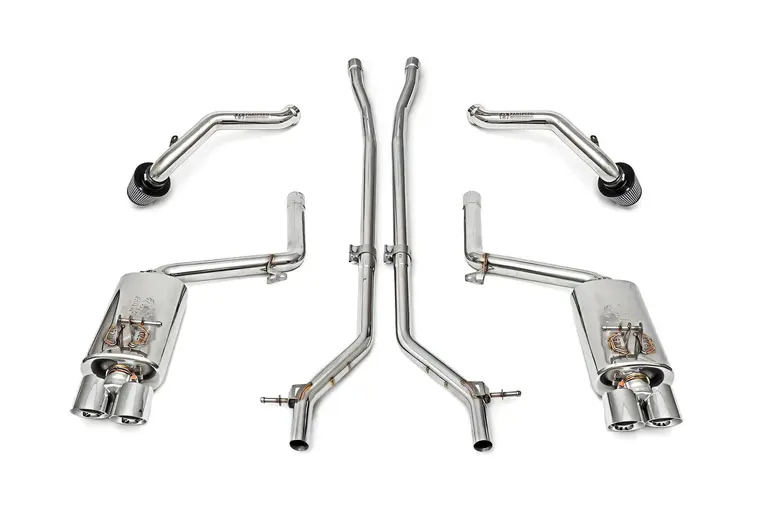 Fabspeed Porsche 970 Panamera V6 Performance Package components