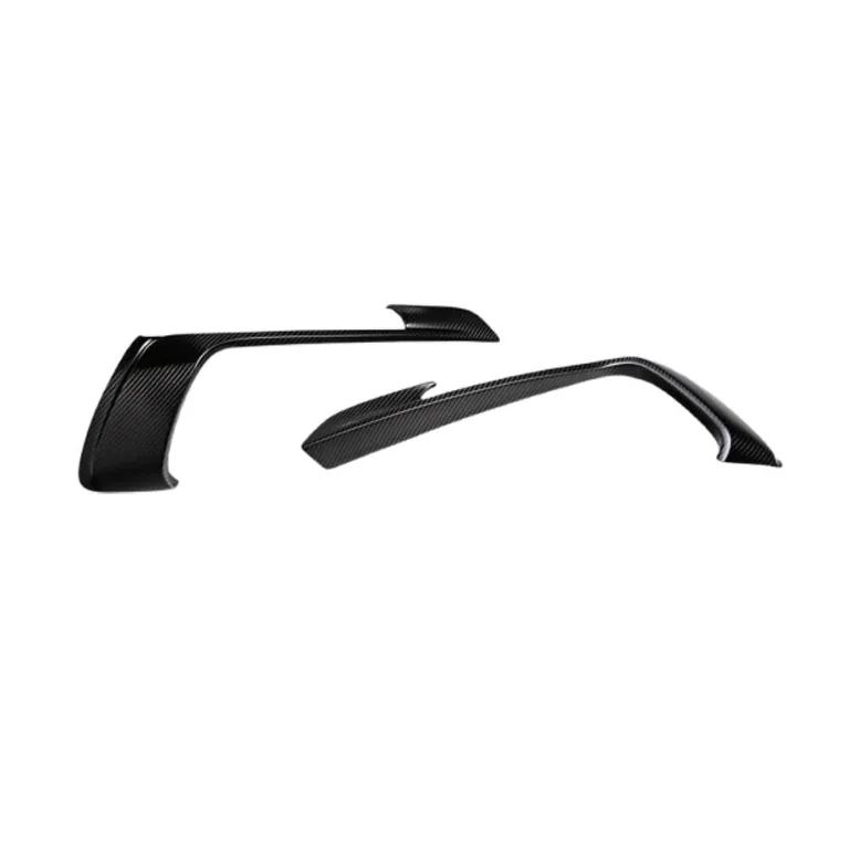 Front airblades, glossy carbon