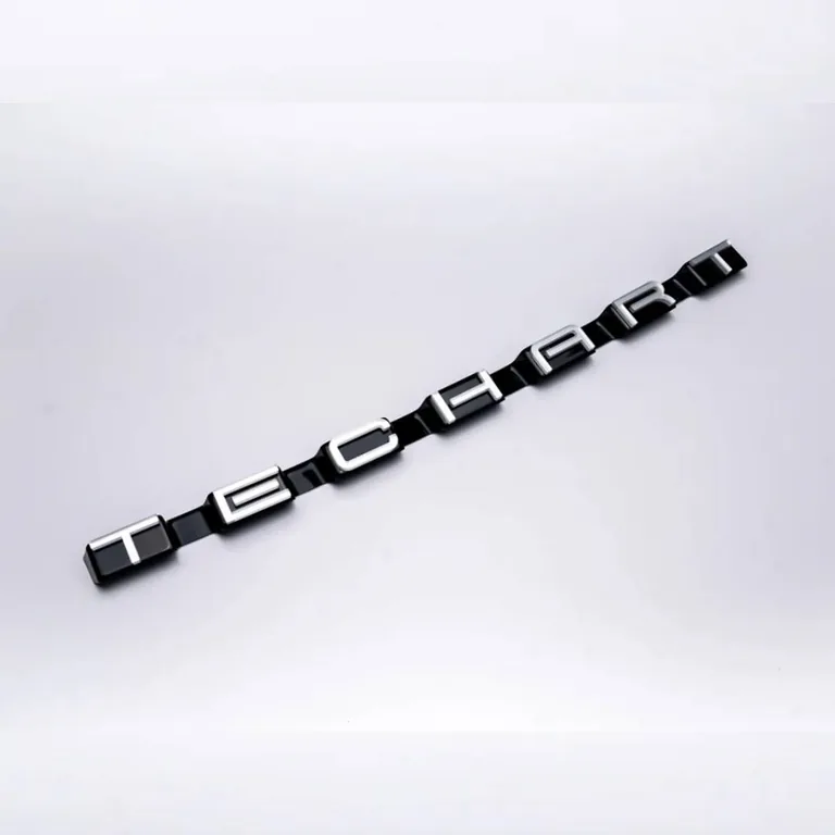 Rear lettering black