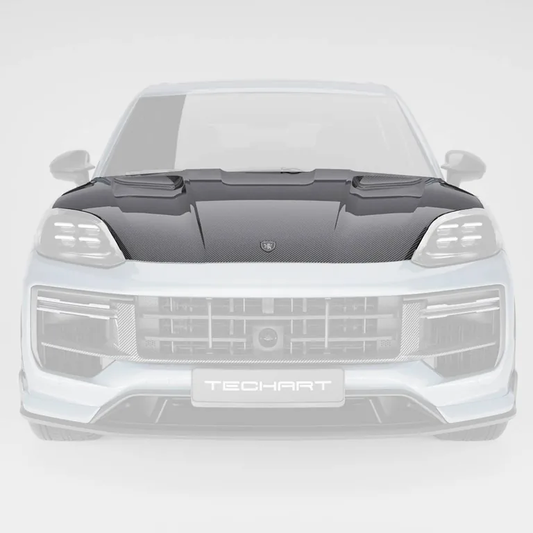 Aero engine hood, paintable