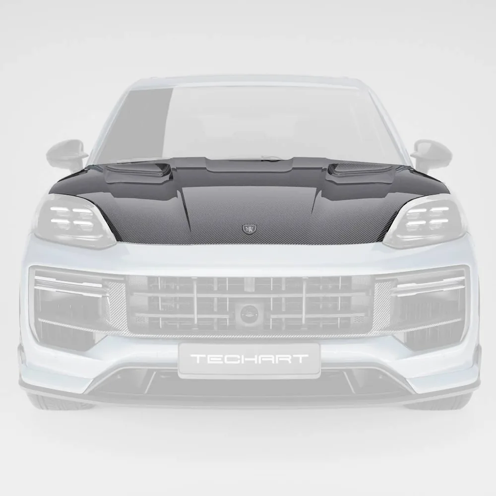 Aero engine hood, paintable