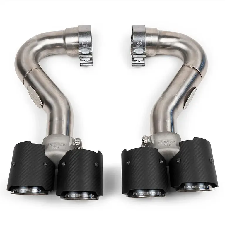Fabspeed 955 Turbo / Turbo S Deluxe Quad Style Tips (2002-2007)