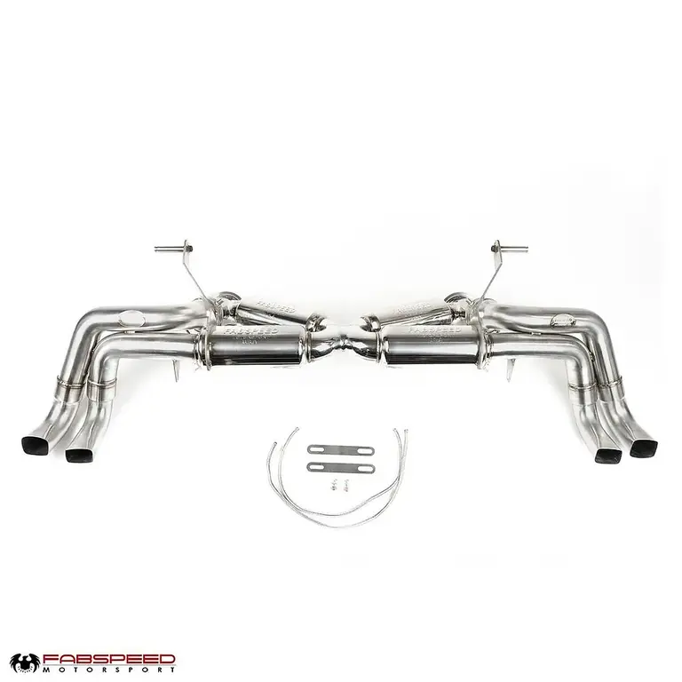 Fabspeed Audi R8 V10 Valved Supersport X-Pipe Exhaust System (2016 - 2018)