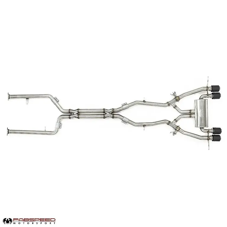 Fabspeed BMW M3/M4 (G80/G82) Supersport X-Pipe Valved Exhaust System (2021+)