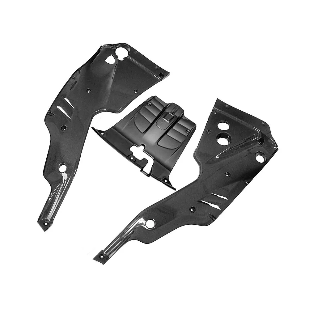 Carbon Fiber 3 Piece Engine Bay Set