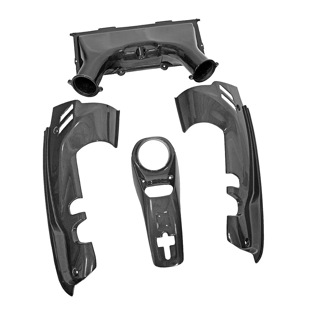 Carbon Fiber 4 Piece Engine Bay Set