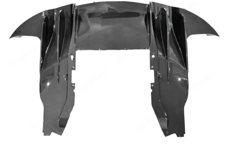 Carbon Fiber Carbon Fiber Rear Diffuser OEM Version - McLaren 570S/540C
