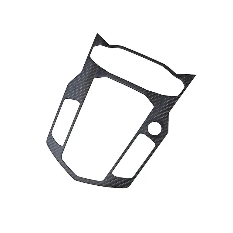 Carbon Fiber Center Console Large Outer Trim Bezel - Lamborghini Aventador