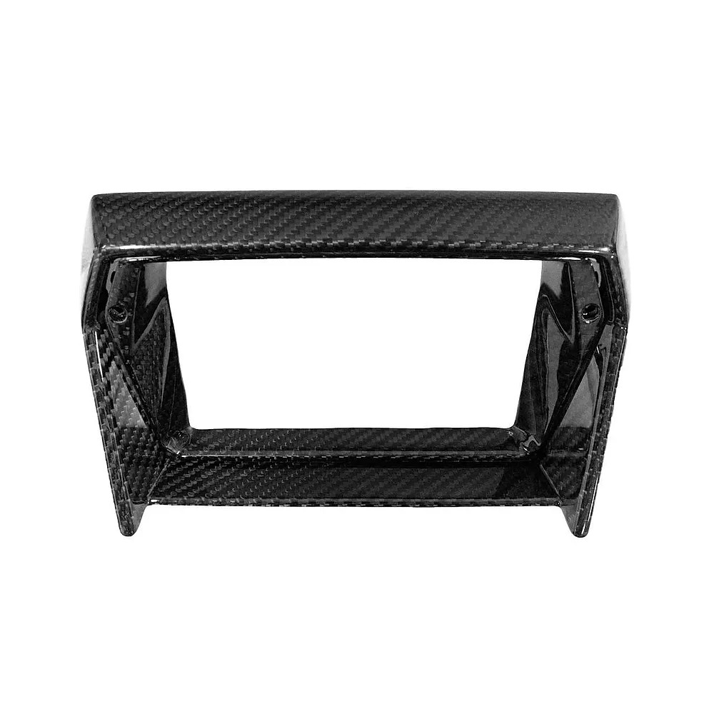 Carbon Fiber Center Console Navigation Screen Outer Panel
