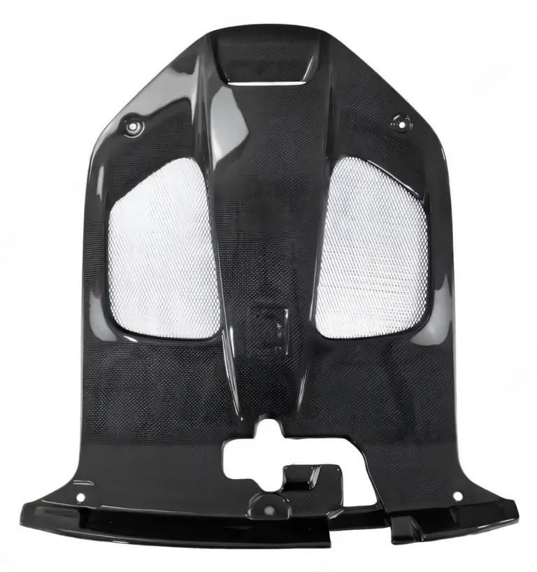 Carbon Fiber Center Engine Cover Panel - Ferrari 812 Superfast