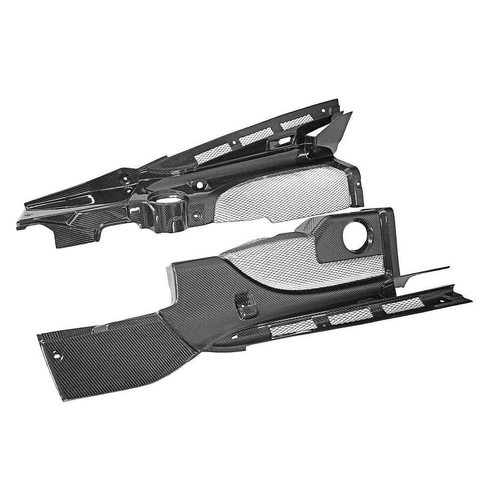 Carbon Fiber 5 Piece Engine Bay Panel Set