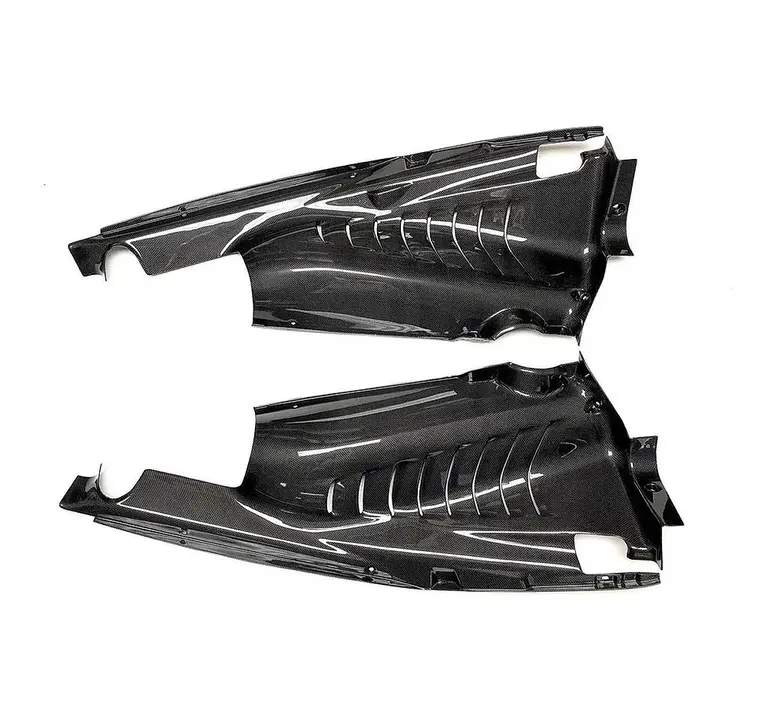 Carbon Fiber Coupe Engine Bay Panels - Ferrari 488 Pista