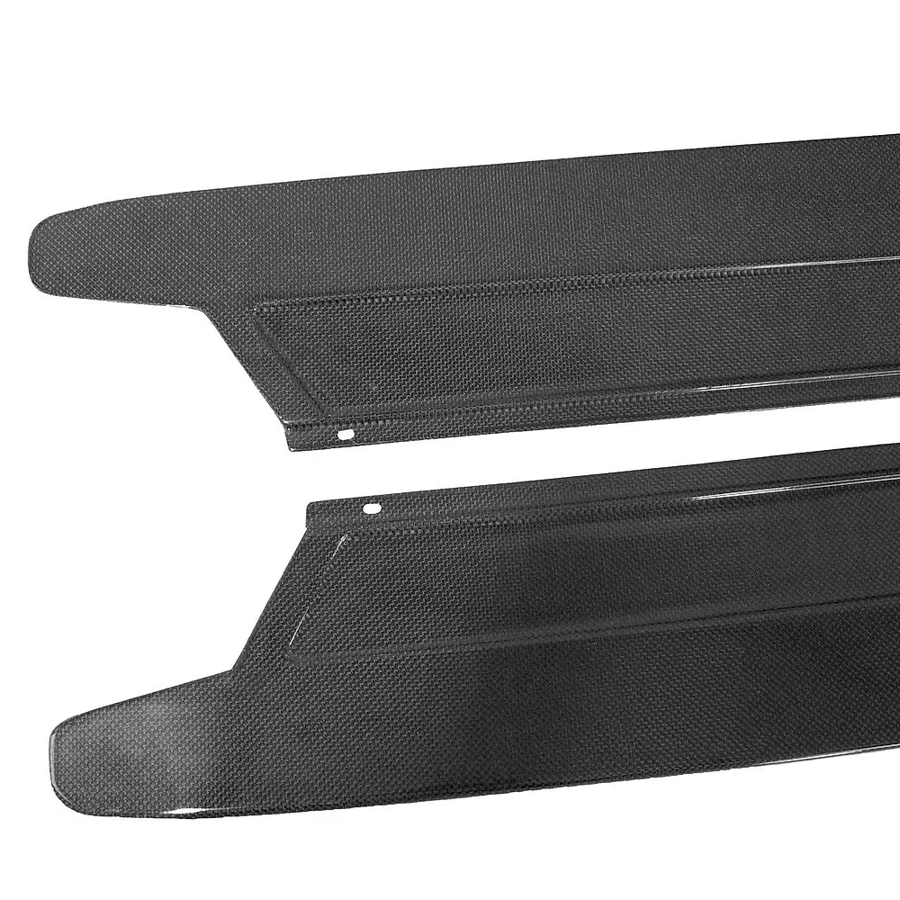 Carbon Fiber Door Sill Steps Without Inserts