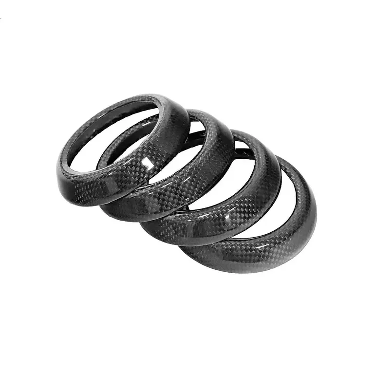 Carbon Fiber Dash Ring Covers - Ferrari California