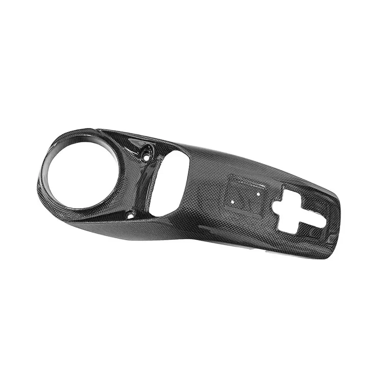 Carbon Fiber Engine Bay Lock Latch Plate - Ferrari F8 Tributo/Spider, 488 GTB & Spider 2016+