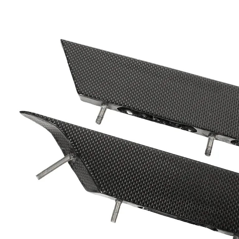 Carbon Fiber Front Fender Side Strakes/Blades Aston Martin Vantage V12
