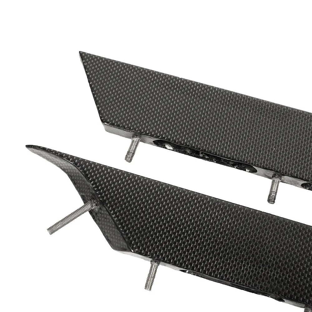 Carbon Fiber Front Fender Side Strakes/Blades