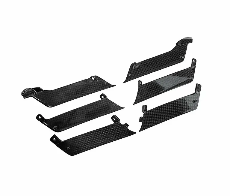 Carbon Fiber Front Fender Vent Winglets - Ferrari 458 Speciale and Aperta
