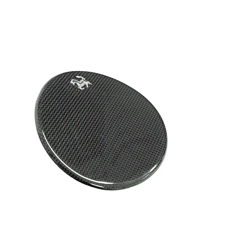 Carbon Fiber Fuel Door With Chrome Cavallino - Ferrari F12 Berlinetta