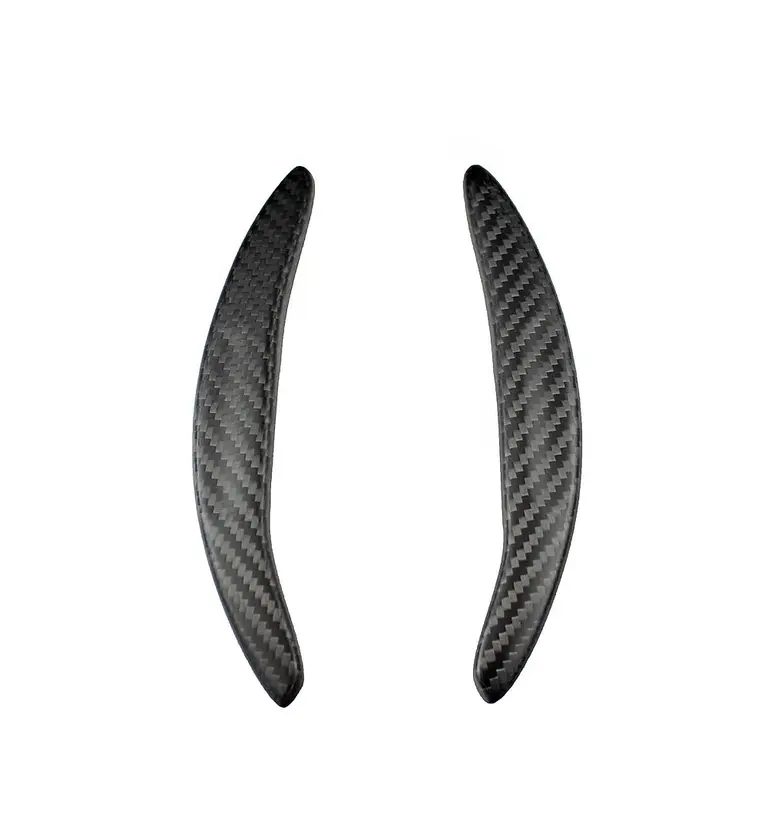 Carbon Fiber GT Style Extended Shifter Paddles - McLaren 650S