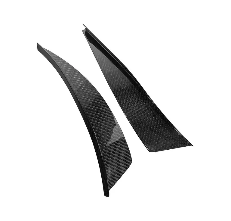 Carbon Fiber GT4 Version Front Bumper Canards -  McLaren 570S/540C/570GT